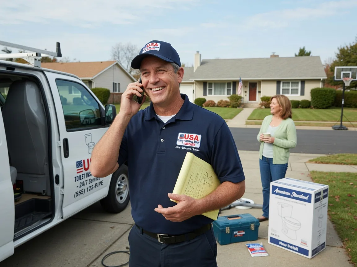 Toilet Installation Marine City, MI FAQs